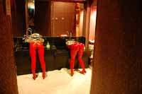 Erotic washbasins from a restaurant in China. Probably works the place also as nightclub.
